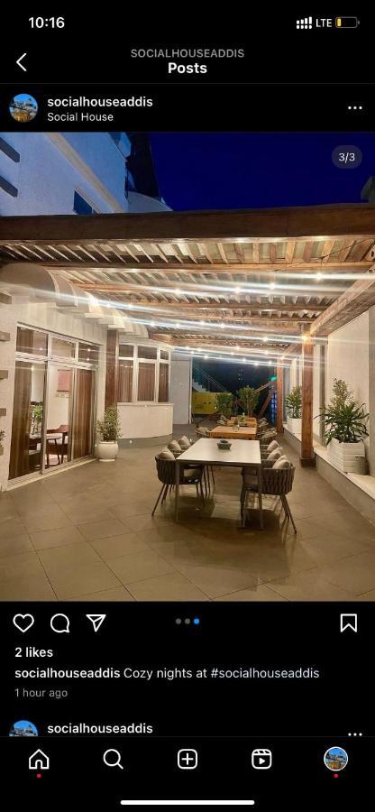 לינה וארוחת בוקר אדיס אבבה Social House מראה חיצוני תמונה
